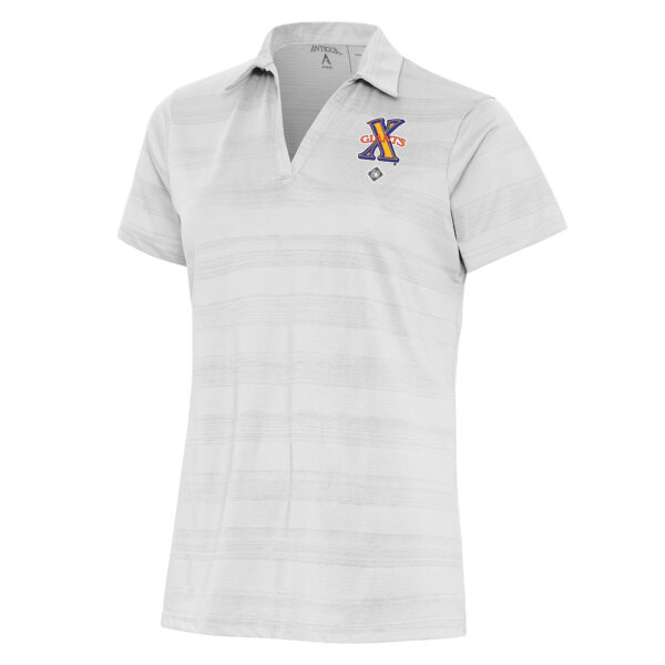 Women's Antigua White Cuban Giants Compass Polo