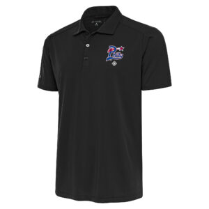 Men's Antigua Charcoal Philadelphia Stars Tribute Polo