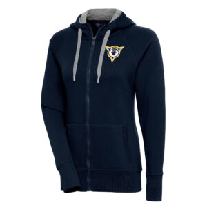 Women's Antigua Navy Fort Wayne Mad Ants Victory Full-Zip Hoodie