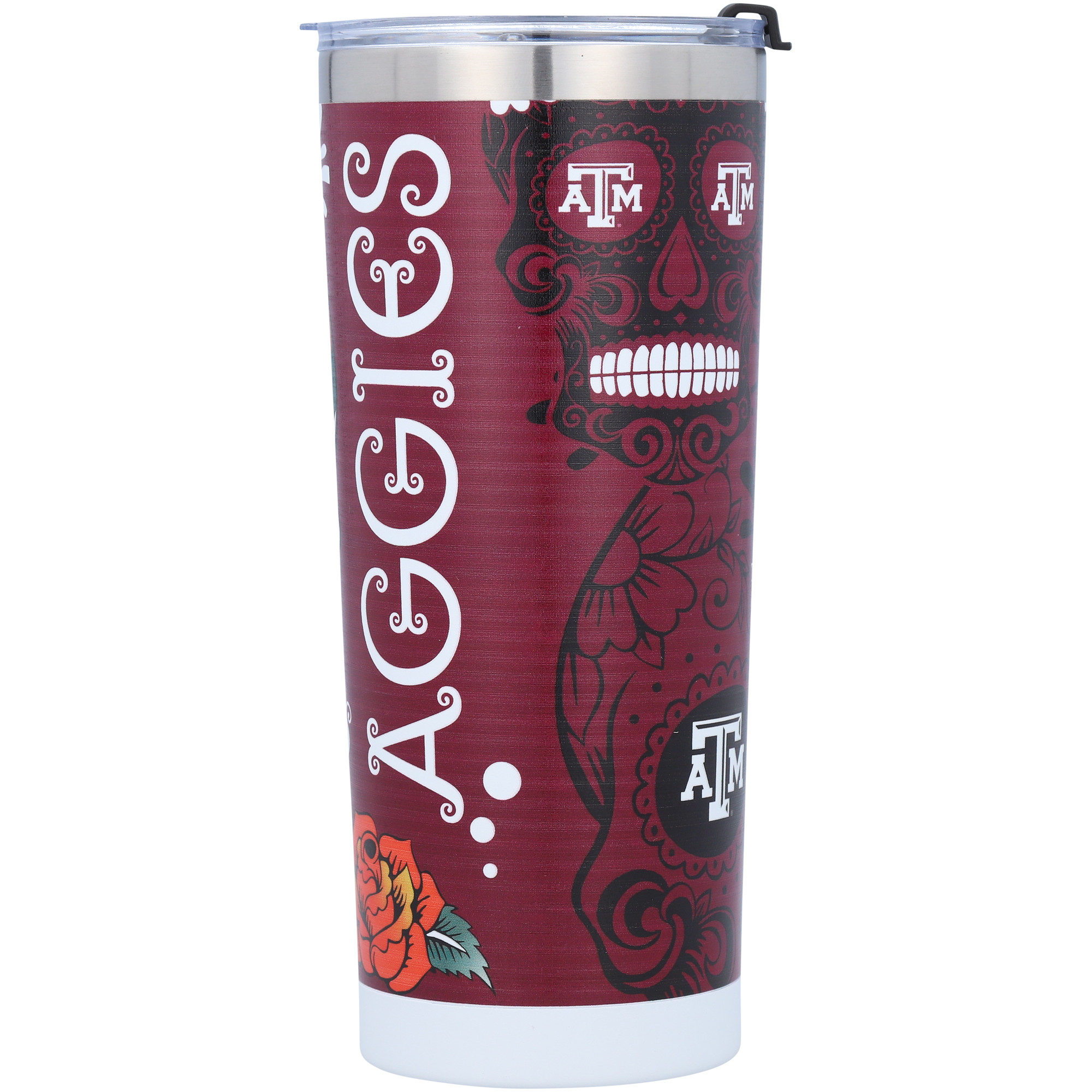 Texas A&M Aggies 24oz. Dia De Los Muertos Stainless Steel Tumbler - Image 3