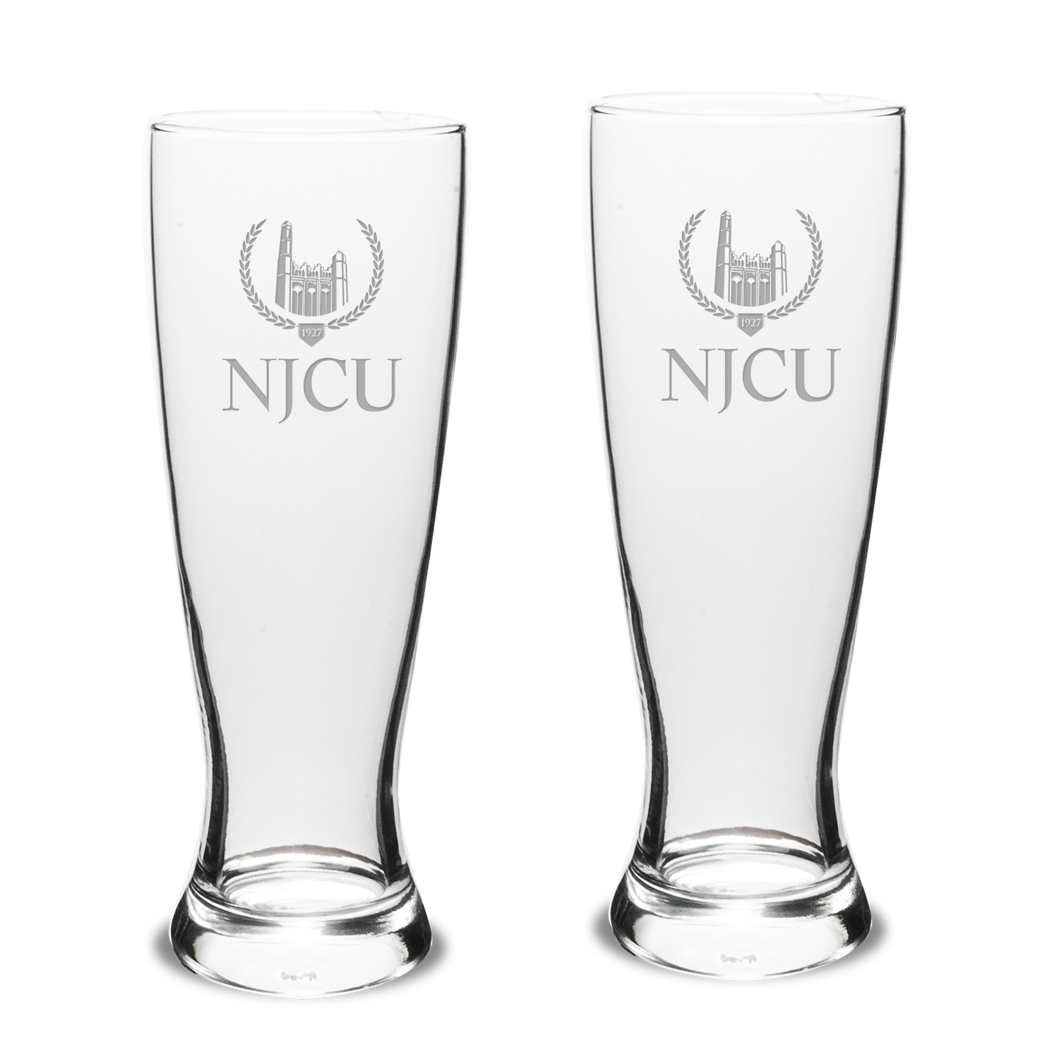 New Jersey City Gothic Knights 23oz. Two-Piece University Pilsner Glass Set