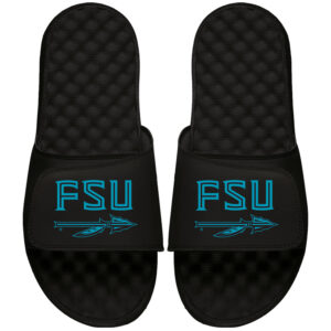 Men's ISlide  Black Florida State Seminoles Heritage Wordmark Slide Sandals