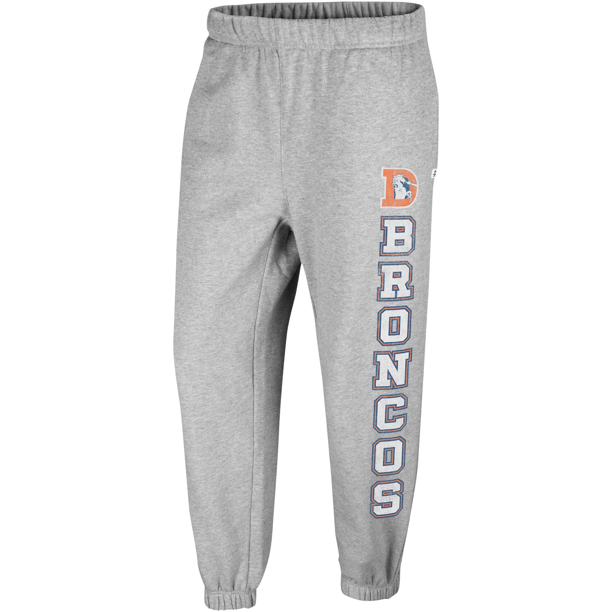 Women's '47 Gray Denver Broncos Double Pro Harper Jogger Sweatpants - Image 6