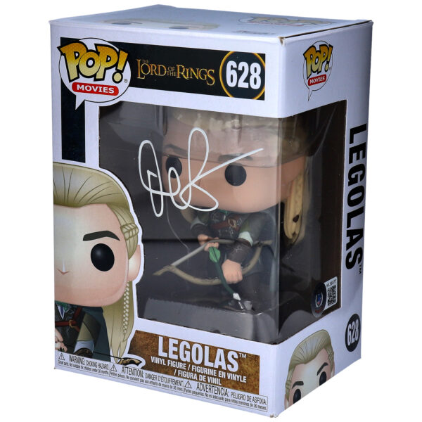 Orlando Bloom Lord of the Rings Autographed #628 Legolas Funko Pop! Signed in White