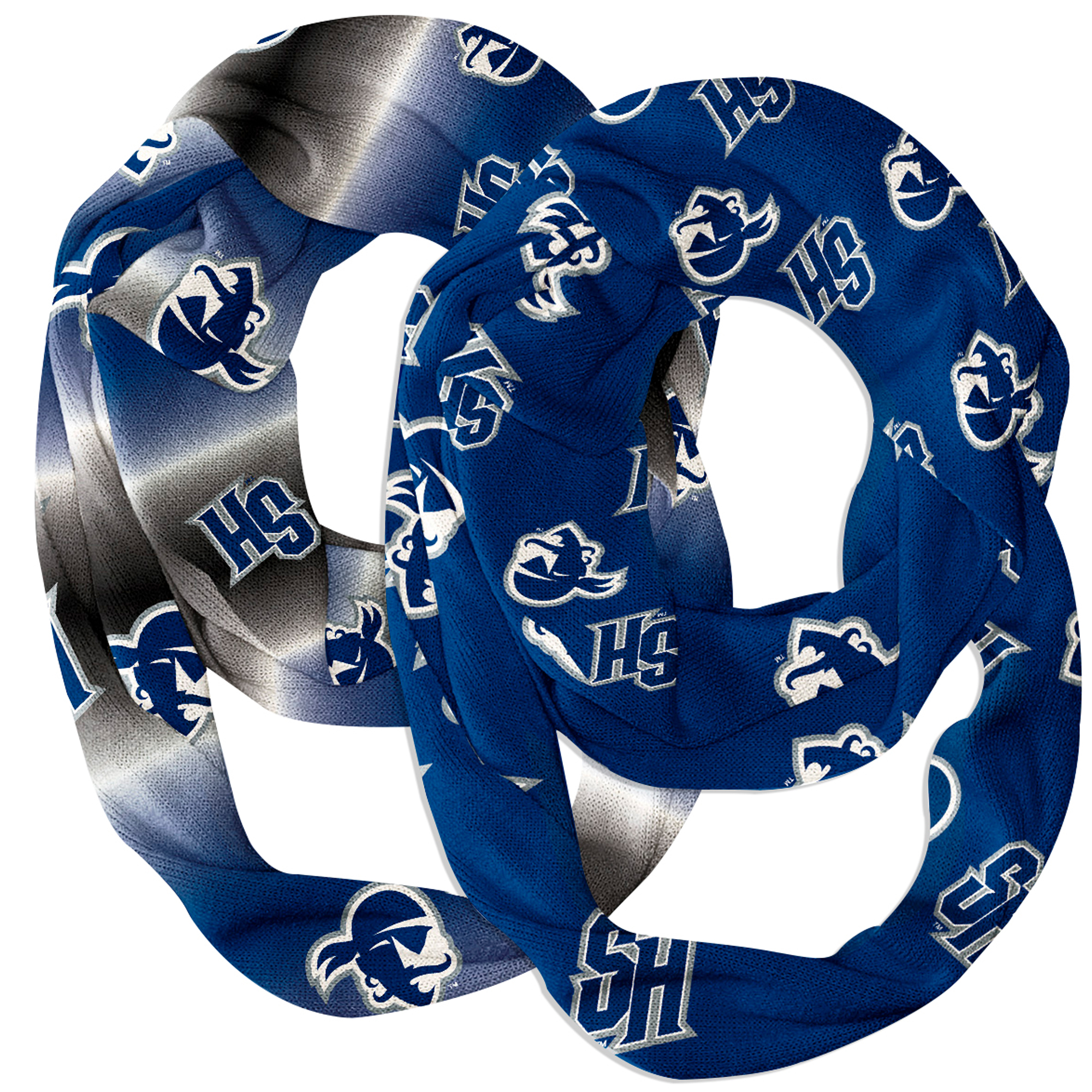 Vive La Fete Seton Hall Pirates Two-Piece Infinity Scarves Set