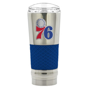 Philadelphia 76ers 24oz. Chrome Draft Tumbler