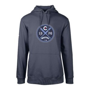 Men's Levelwear  Navy Chicago Cubs City Connect Podium Strike Pullover Hoodie