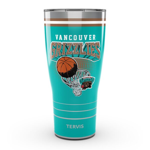 Tervis Vancouver Grizzlies 30oz. DuraPrint™️ Vintage Stainless Steel Travel Tumbler