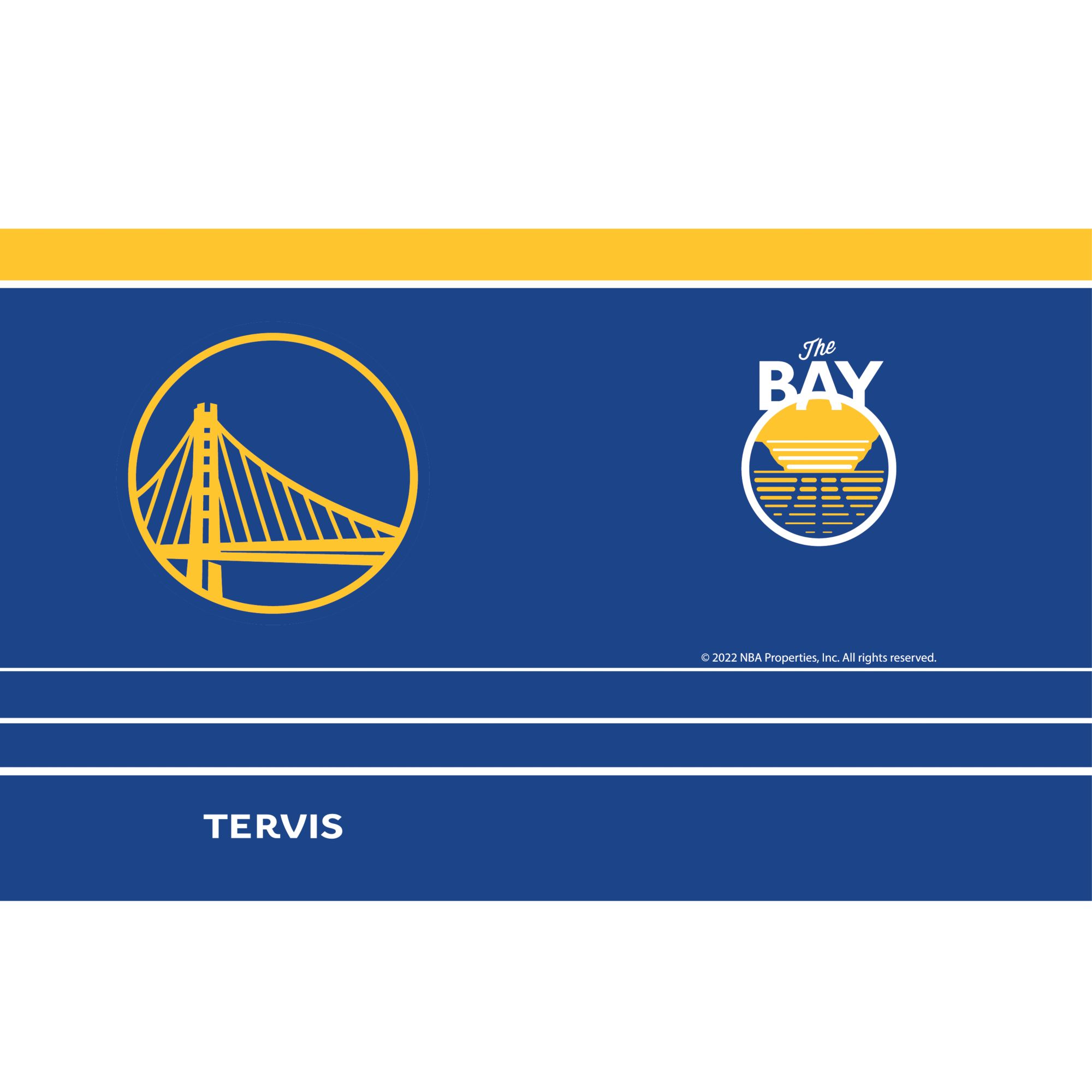 Tervis Golden State Warriors 20oz. MVP DuraPrint™️ Stainless Steel Travel Tumbler - Image 5