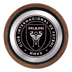 Inter Miami CF 20.25'' Barrel Top Framed Mirror Sign