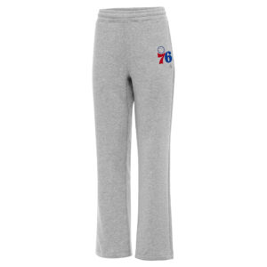 Women's Antigua  Heather Gray Philadelphia 76ers Victory Sweatpants