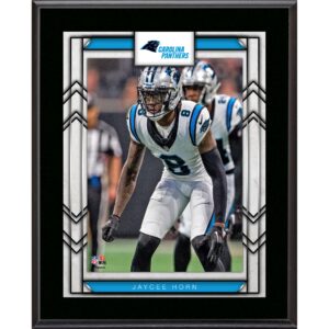 Jaycee Horn Carolina Panthers 10.5" x 13" Player Sublimated Plaque