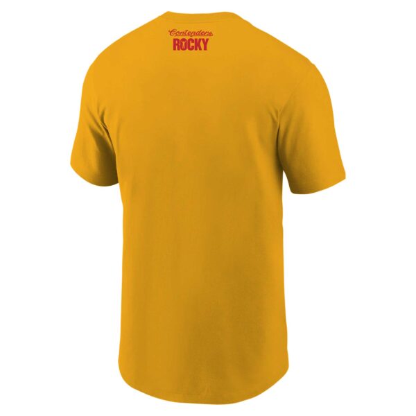 Unisex Contenders Clothing Gold Rocky Rematch Of The Century T-Shirt - Image 9