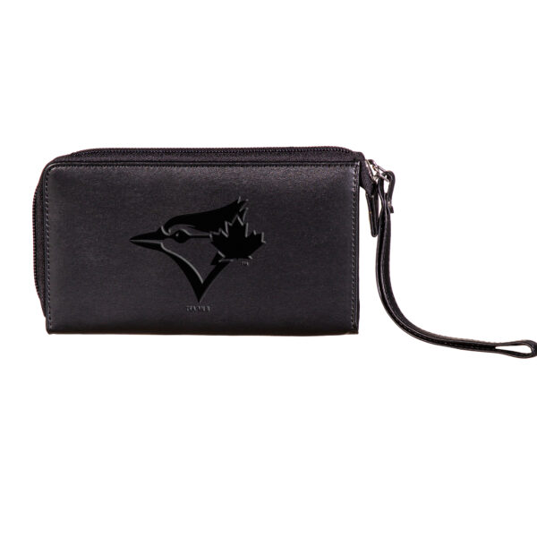 Black Toronto Blue Jays Cell Phone Wristlet Wallet