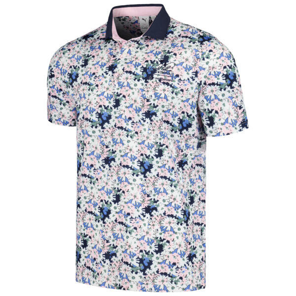 Men's Puma Navy Arnold Palmer Invitational Floral MATTR Polo - Image 7