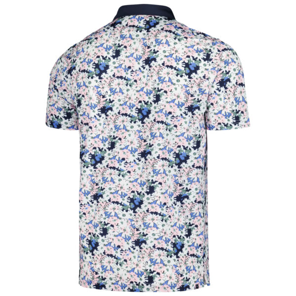 Men's Puma Navy Arnold Palmer Invitational Floral MATTR Polo - Image 8