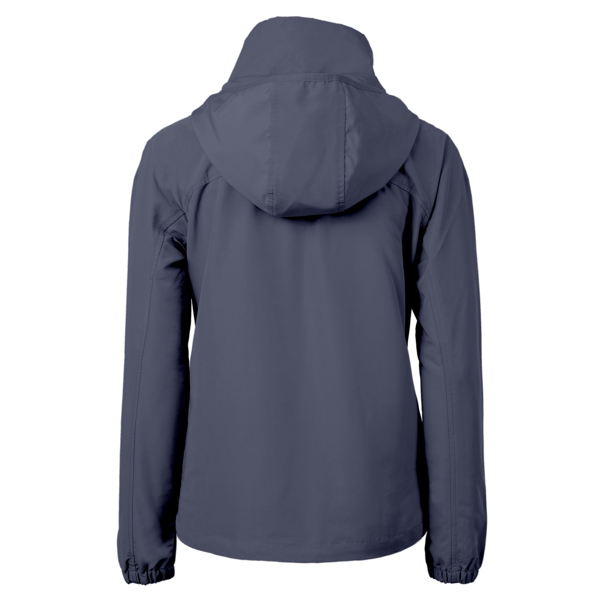 Women's Cutter & Buck Navy George Washington University Vault Charter Eco Recycled Full-Zip Jacket - Image 7