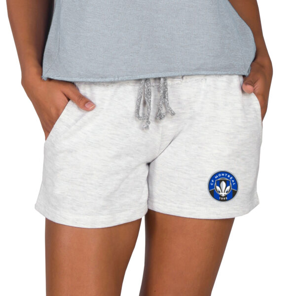 Women's Concepts Sport Oatmeal CF Montreal Mainstream Terry Shorts