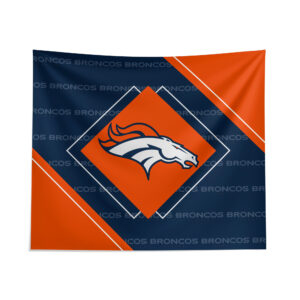 Pegasus Denver Broncos 51" x 60" Diamond Boxed Wall Tapestry