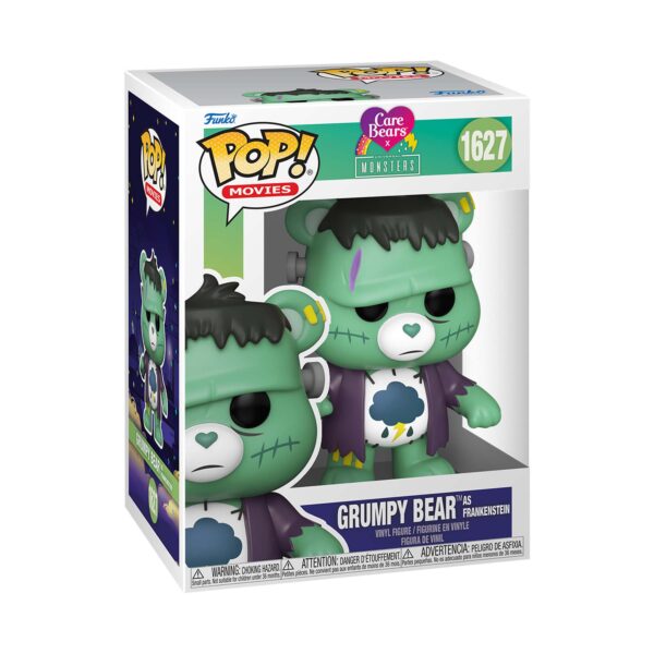 Funko Pop! Care Bears #1627 Grumpy Bear as Frankenstein Vinyl Figure - Image 4