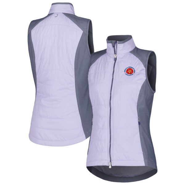 Women's 2024 U.S. Women's Open Zero Restriction Purple Tess Full-Zip Vest