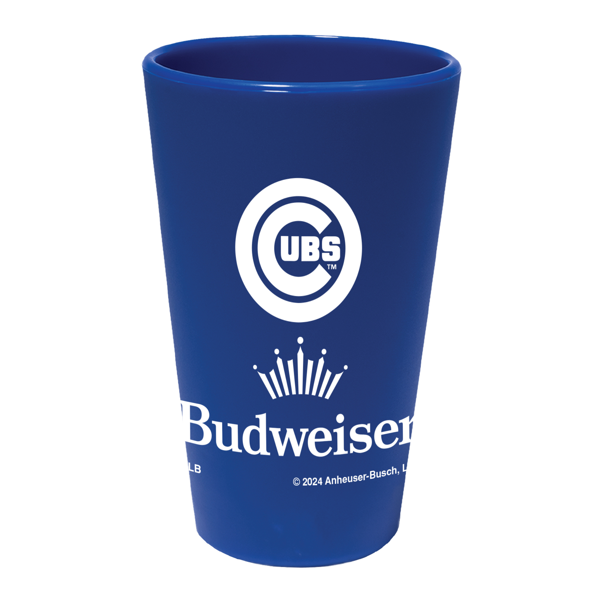 WinCraft Chicago Cubs MLB x Budweiser 16oz. Silicone Pint Glass - Image 2