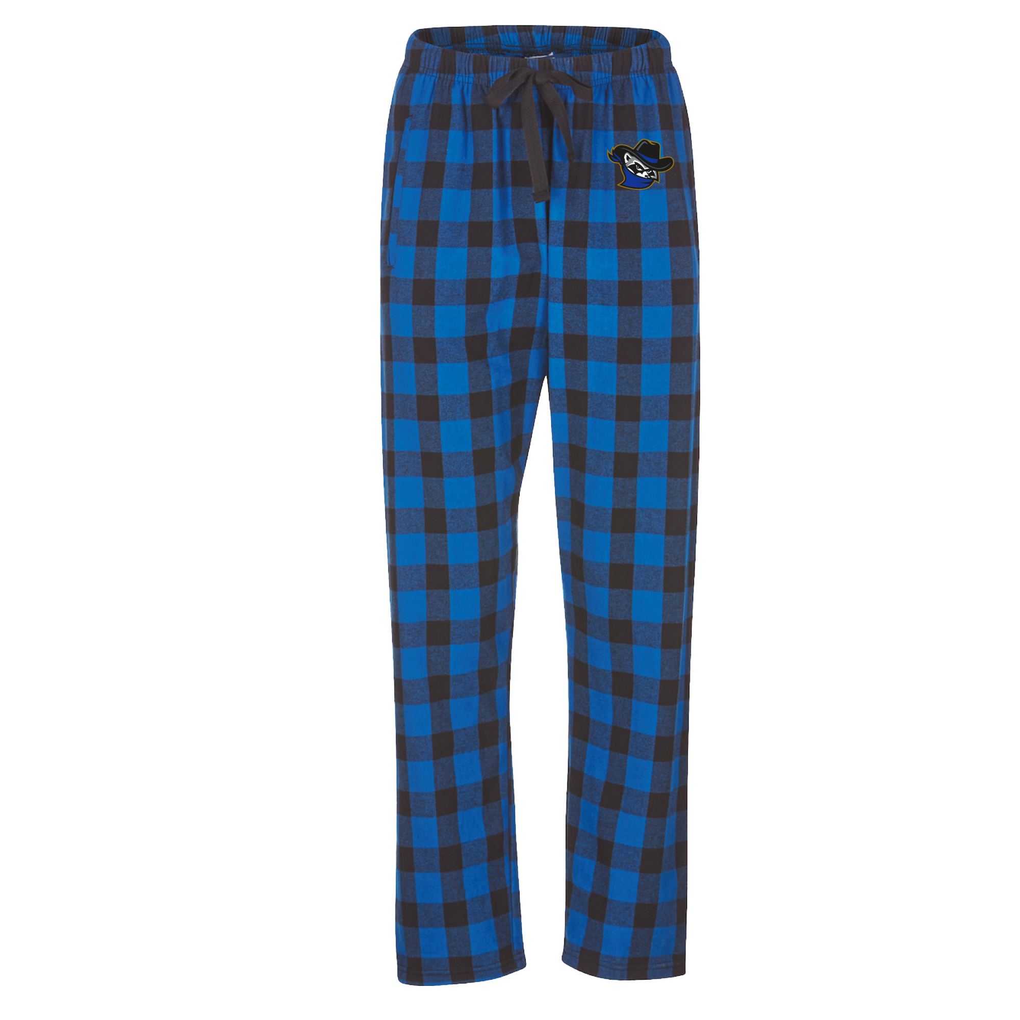Women's Royal Quad Cities River Bandits Haley Flannel Sleep Pants - Image 6