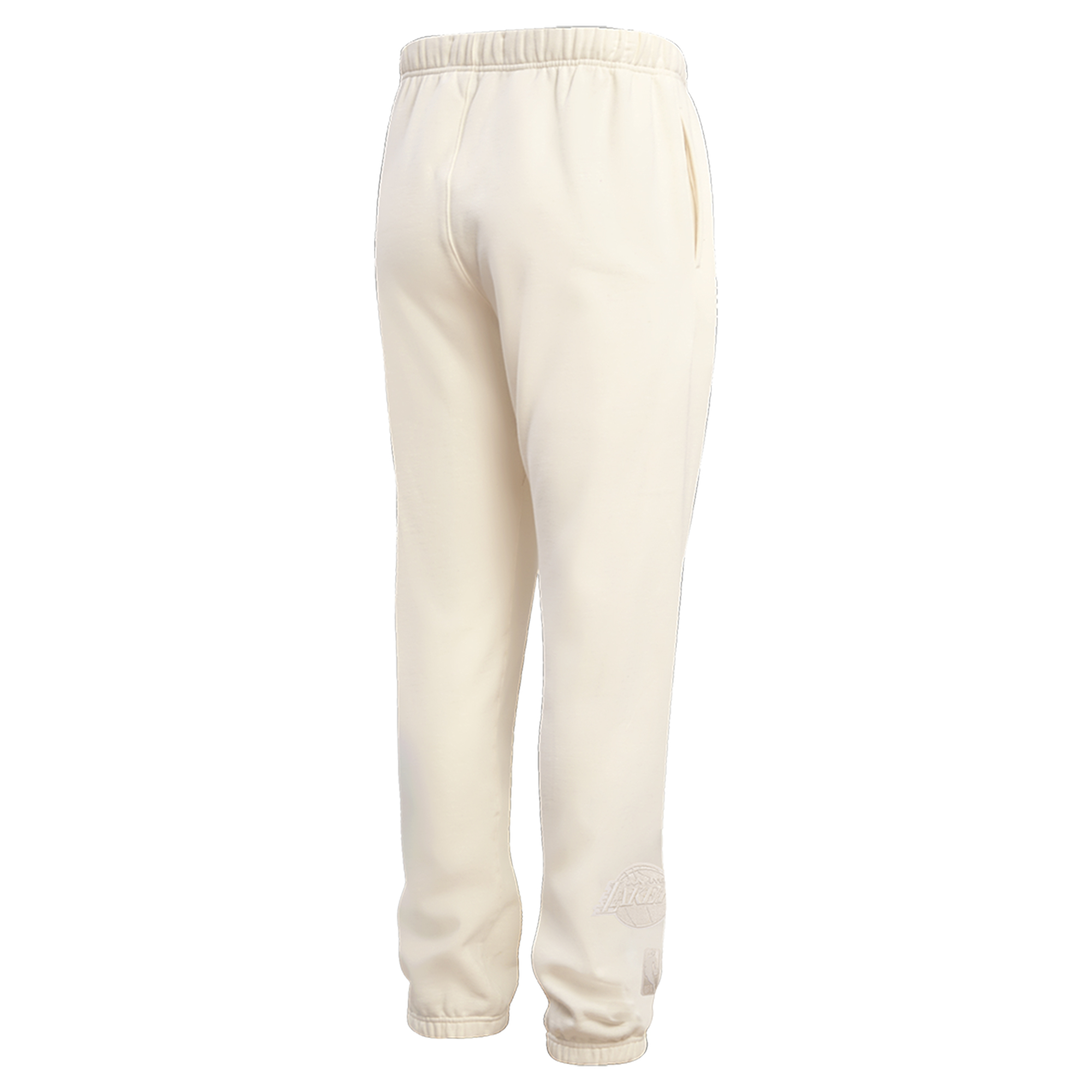 Men's Pro Standard Tan Los Angeles Lakers Neutral Fleece Sweatpants - Image 4