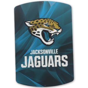 Jacksonville Jaguars 13" x 19.5" Prism Metal Sign