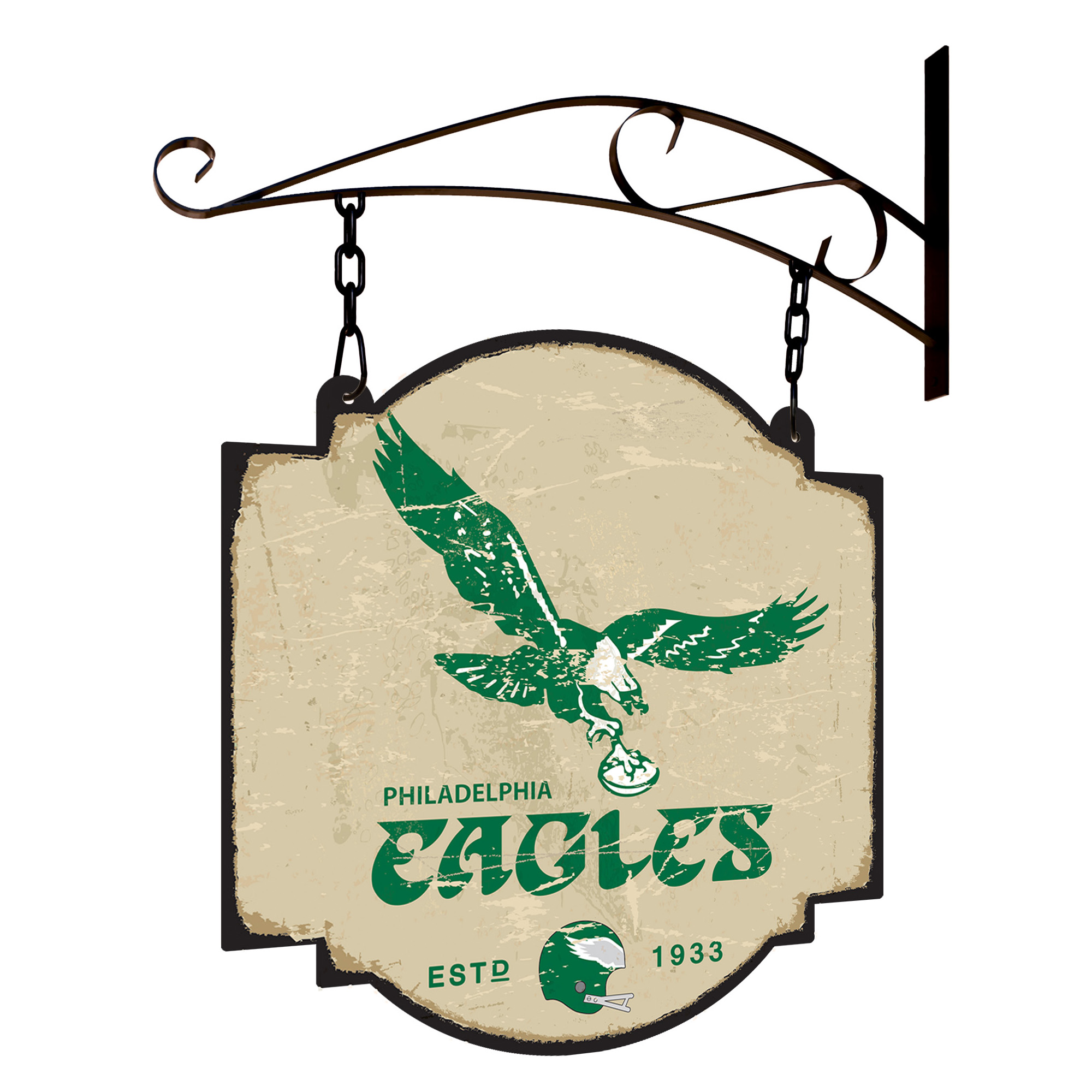 Philadelphia Eagles 16" x 1" x 24" Tavern Sign