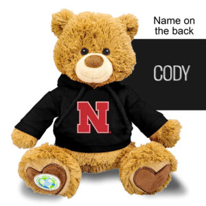 Chad & Jake Nebraska Huskers Personalized Plush Bear