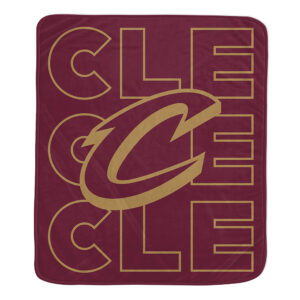 Pegasus  Cleveland Cavaliers 50" x 60" Abbreviation Echo Ultra Soft Blanket