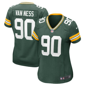 Women's Nike Lukas Van Ness  Green Green Bay Packers  Game Jersey