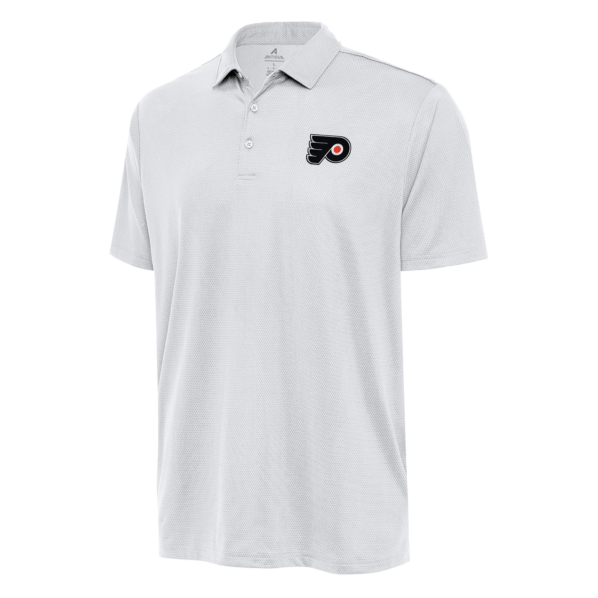 Men's Antigua White Philadelphia Flyers Big & Tall Ellipse Polo