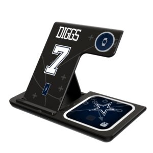 Keyscaper Trevon Diggs Dallas Cowboys Ready 3-in-1 Charging Station