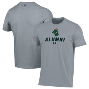 Men's Under Armour  Gray Coastal Carolina Chanticleers Alumni Performance T-Shirt