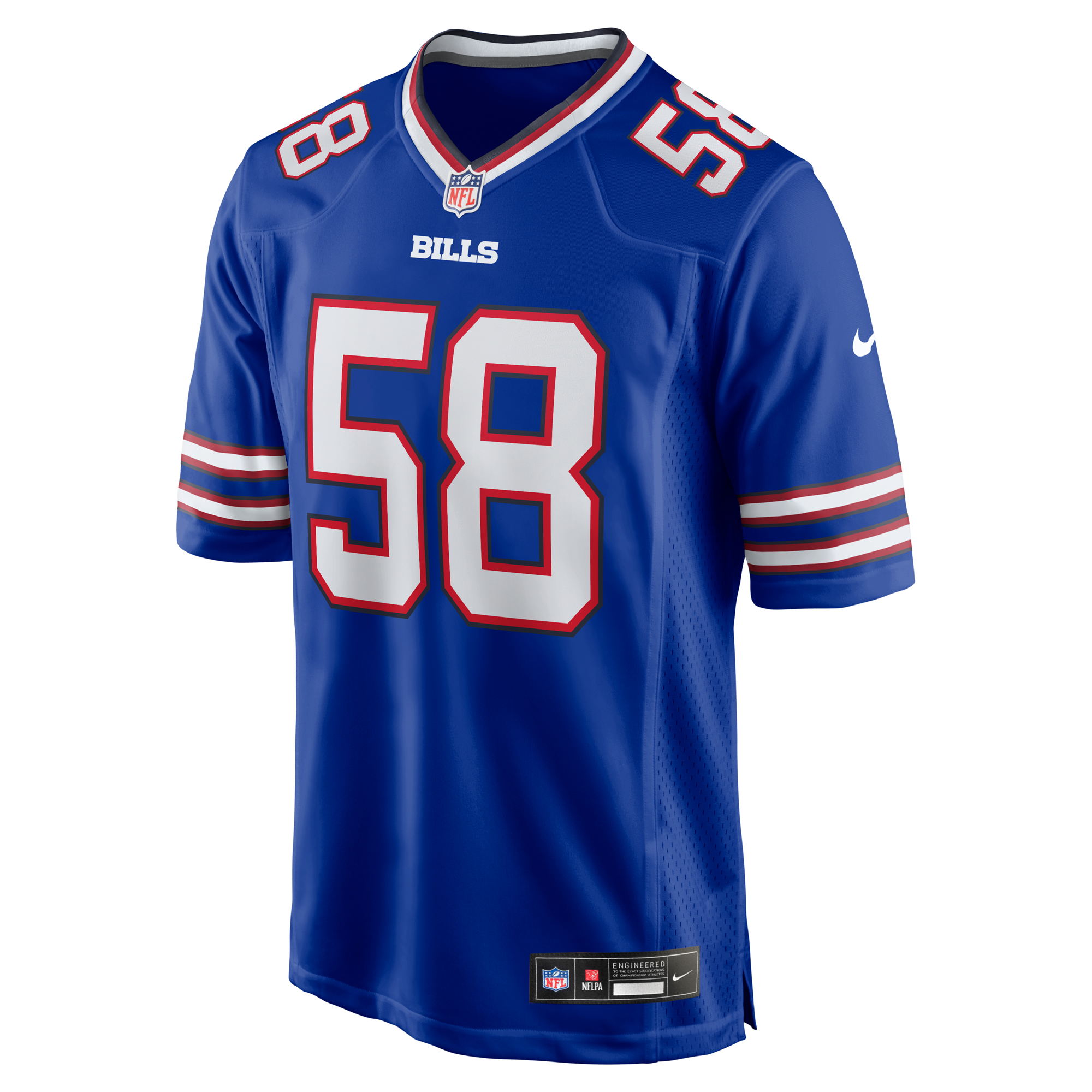 Men's Nike Matt Milano Royal Buffalo Bills Game Player Jersey - Image 7