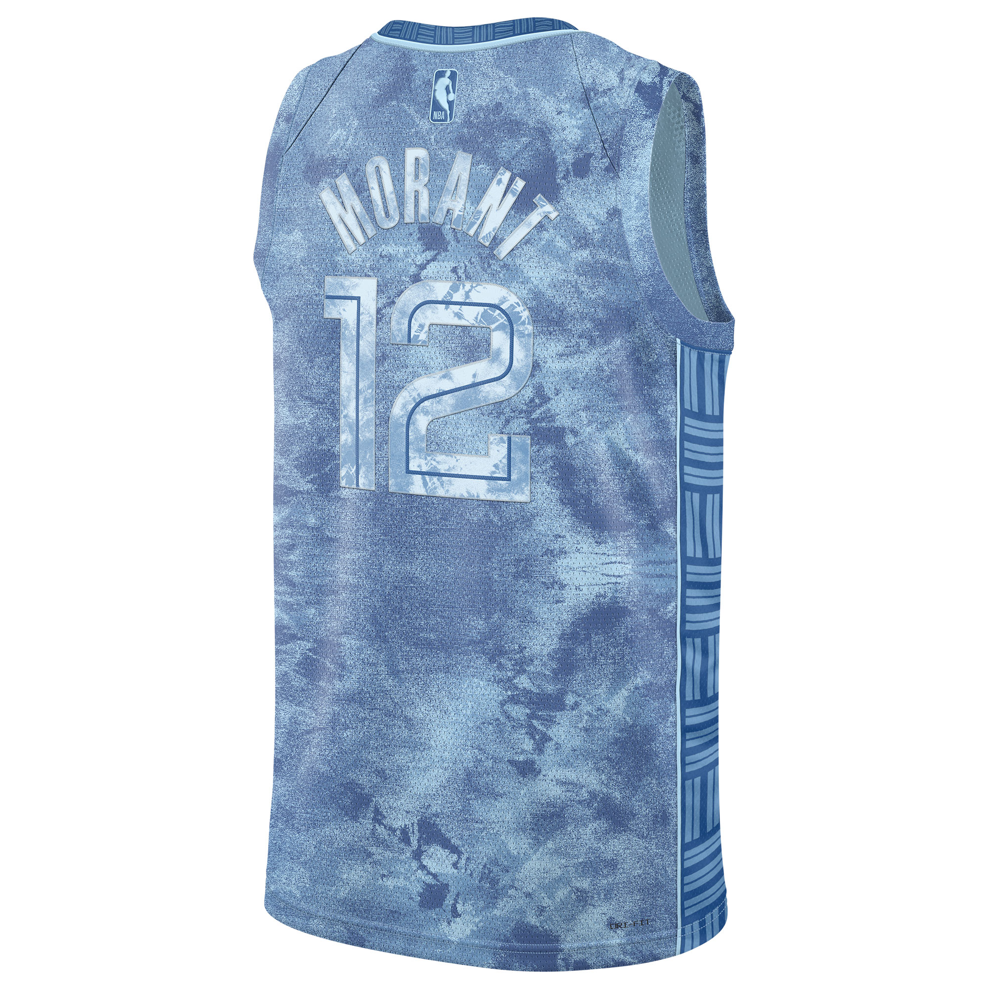 Unisex Nike Ja Morant Light Blue Memphis Grizzlies Select Series Swingman Jersey - Image 8
