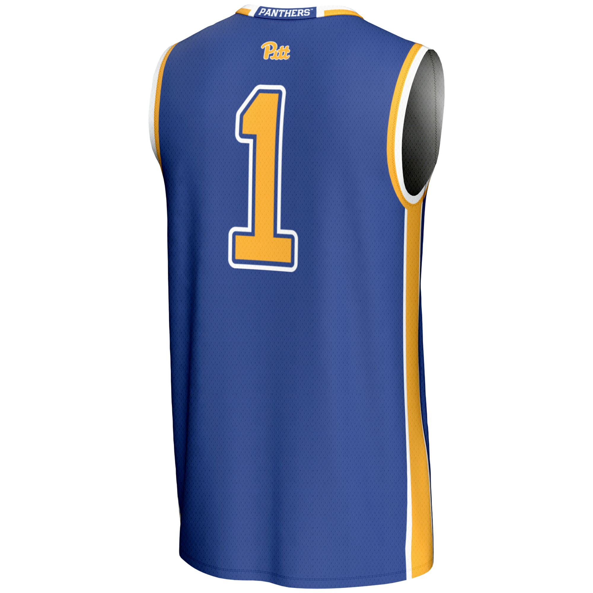Men's GameDay Greats #1 Royal Pitt Panthers Lightweight Basketball Jersey - Image 7
