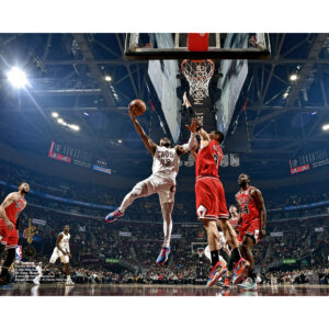 Donovan Mitchell Cleveland Cavaliers Unsigned Shoots a Layup Photograph