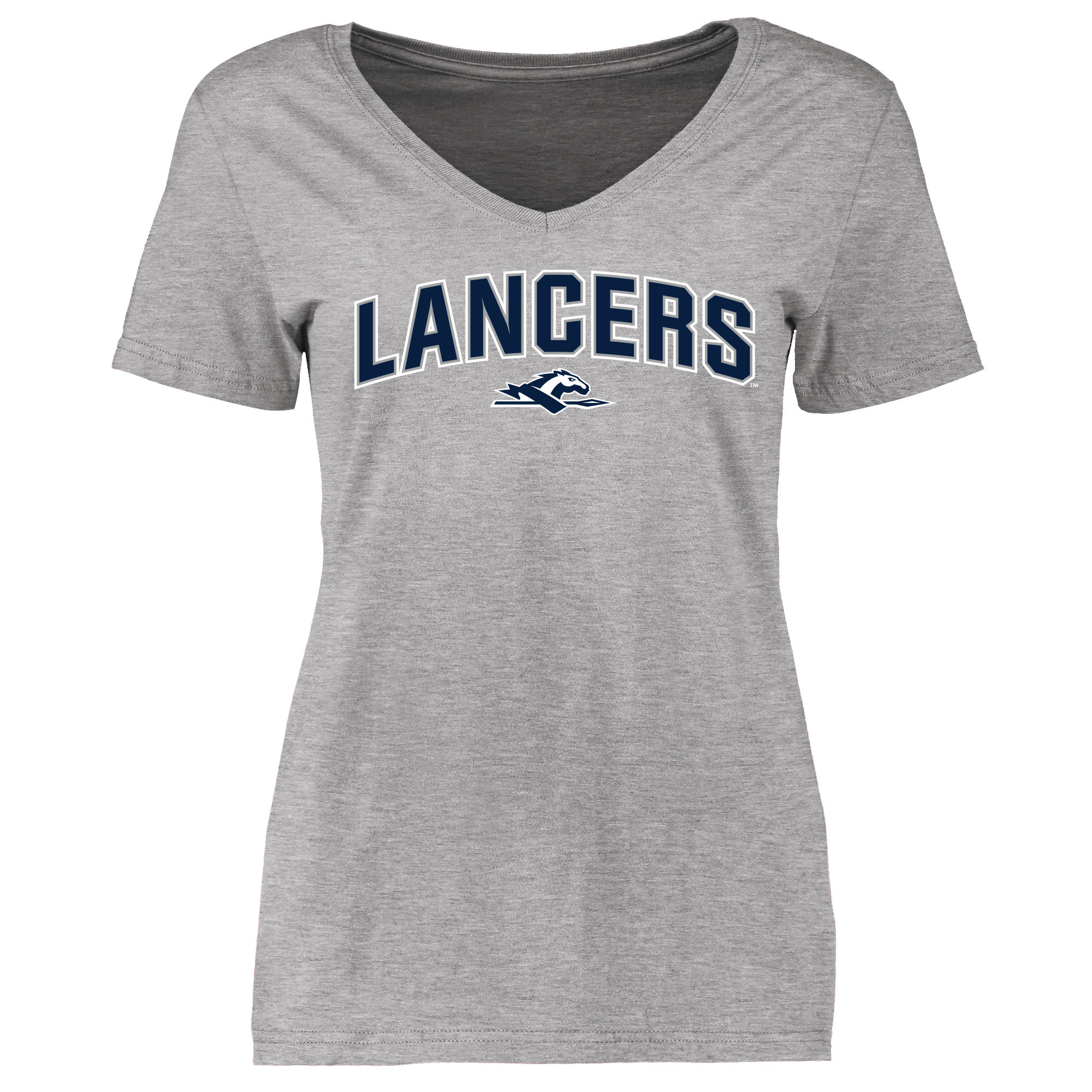 Women's Ash Longwood Lancers Proud Mascot T-Shirt
