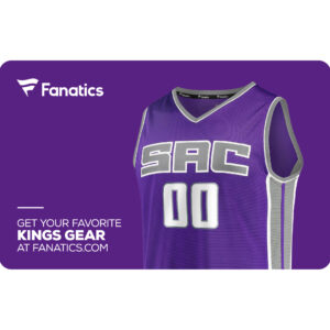 Sacramento Kings Fanatics eGift Card ($10 - $500)
