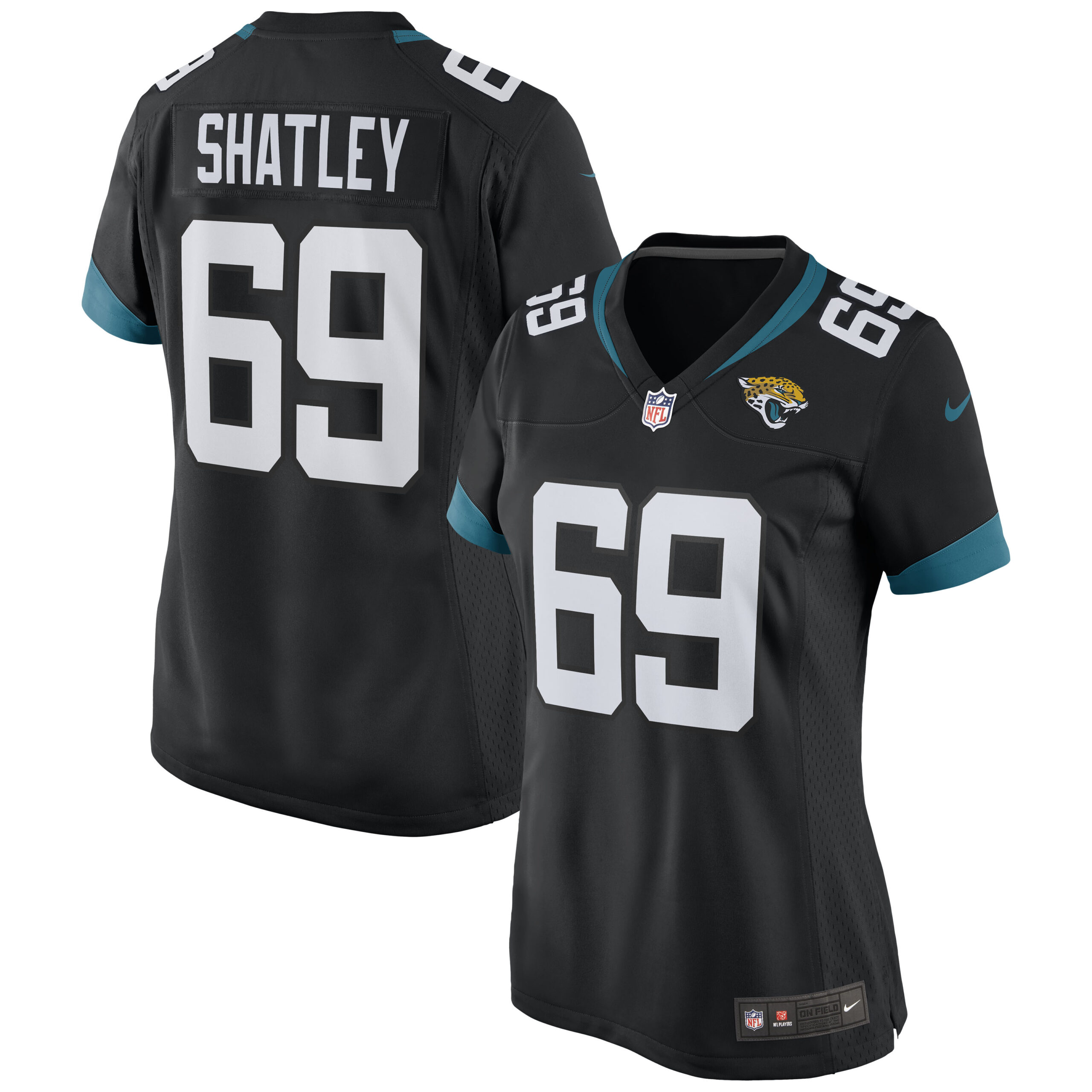 Women's Nike Tyler Shatley Black Jacksonville Jaguars Game Jersey - Image 5