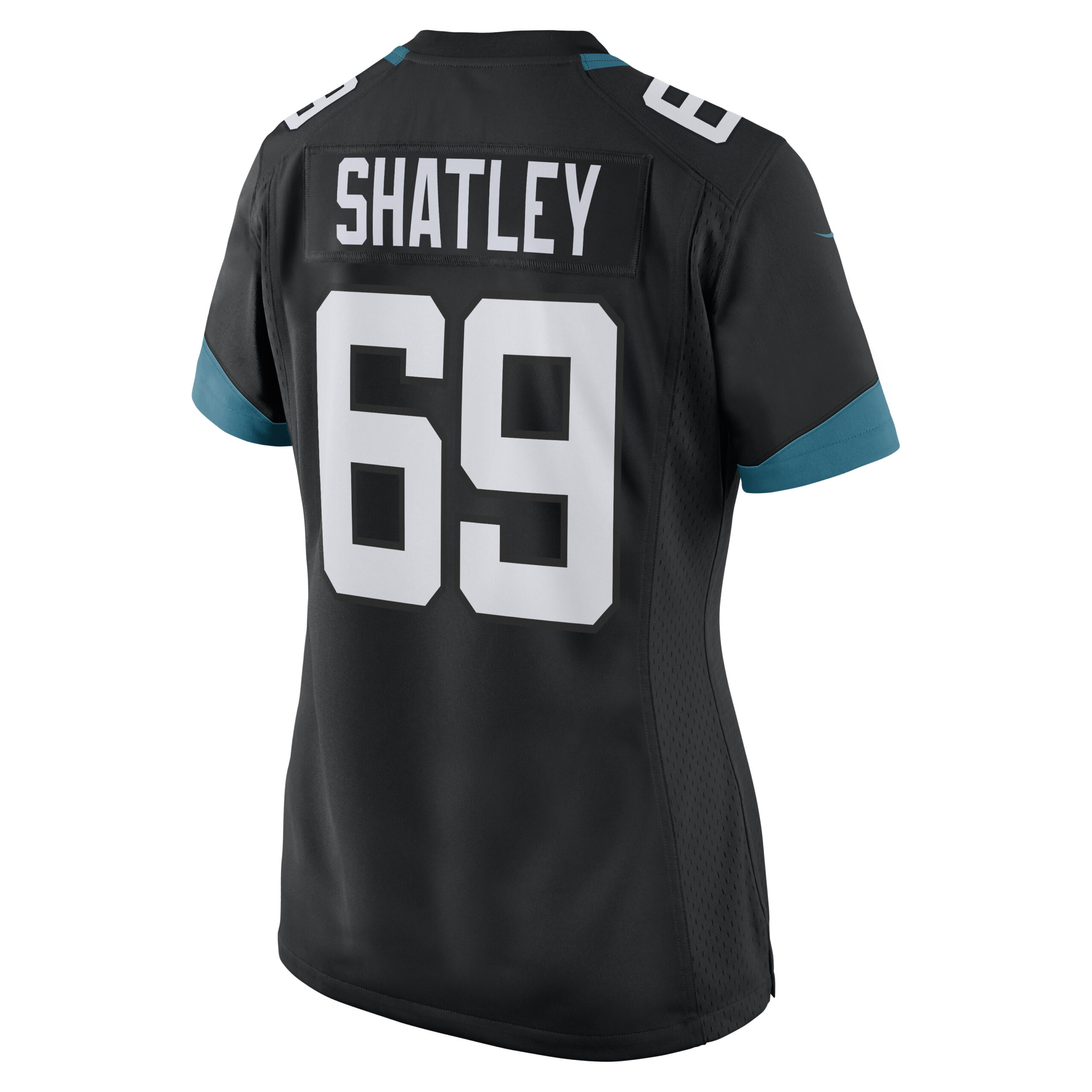 Women's Nike Tyler Shatley Black Jacksonville Jaguars Game Jersey - Image 4