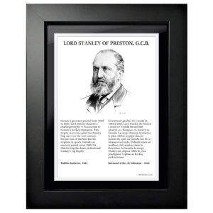 Lord Stanley of Preston 12'' x 16'' NHL Hockey Hall of Fame Photo