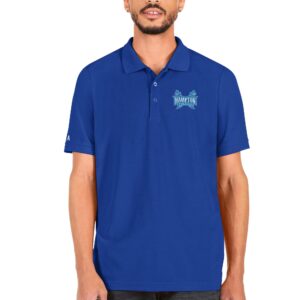 Men's Antigua Royal Hampton Pirates Big & Tall Legacy Pique Polo