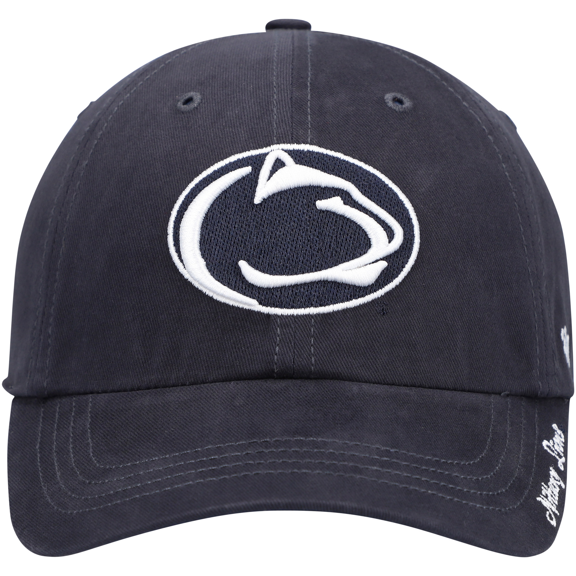 Women's '47 Navy Penn State Nittany Lions Miata Clean Up Adjustable Hat - Image 7