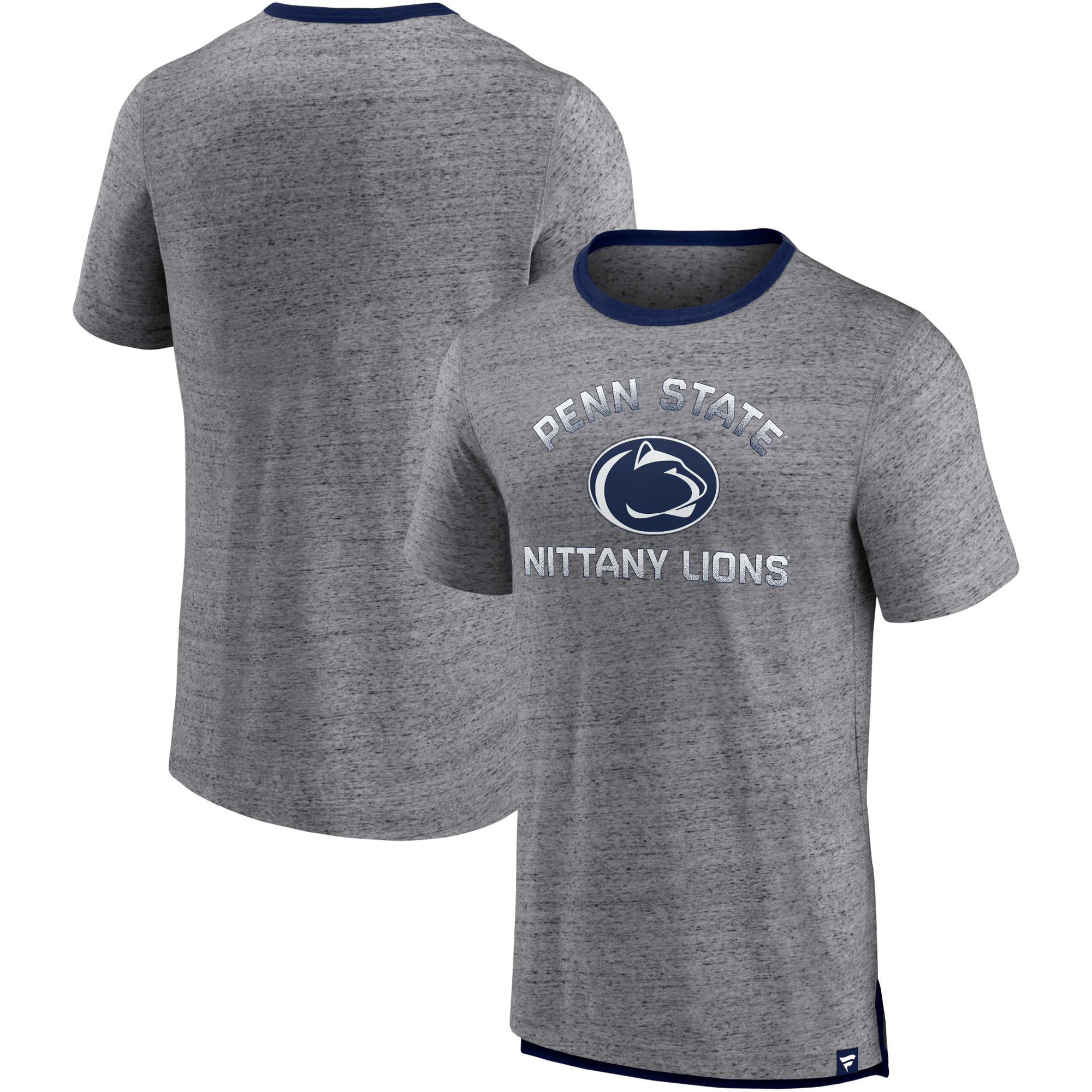 Men's Fanatics Heathered Gray Penn State Nittany Lions Personal Record T-Shirt - Image 2