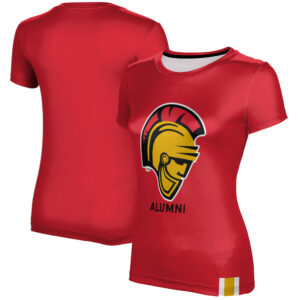 Women's Red Cal State Stanislaus Warriors Alumni T-Shirt