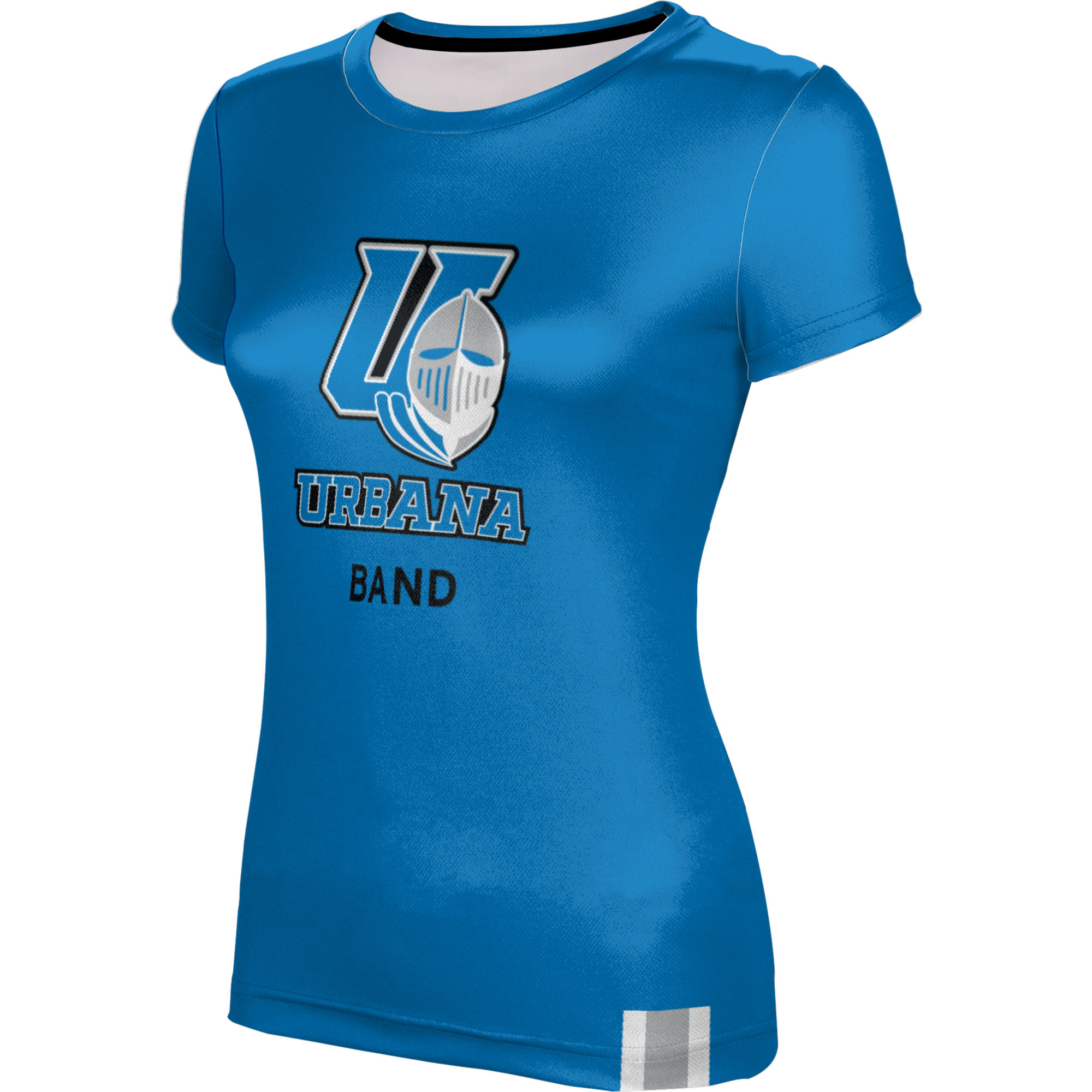 Women's Blue Urbana Blue Knights Band T-Shirt - Image 6